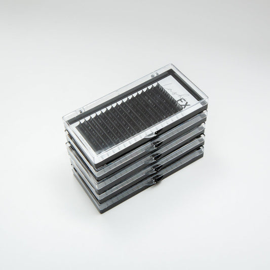 Matte | D curl | 0.05 mm | 10-14 mm Lash Tray Bundle