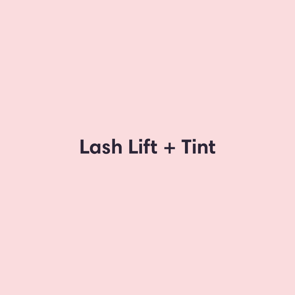 Lash lift and tint